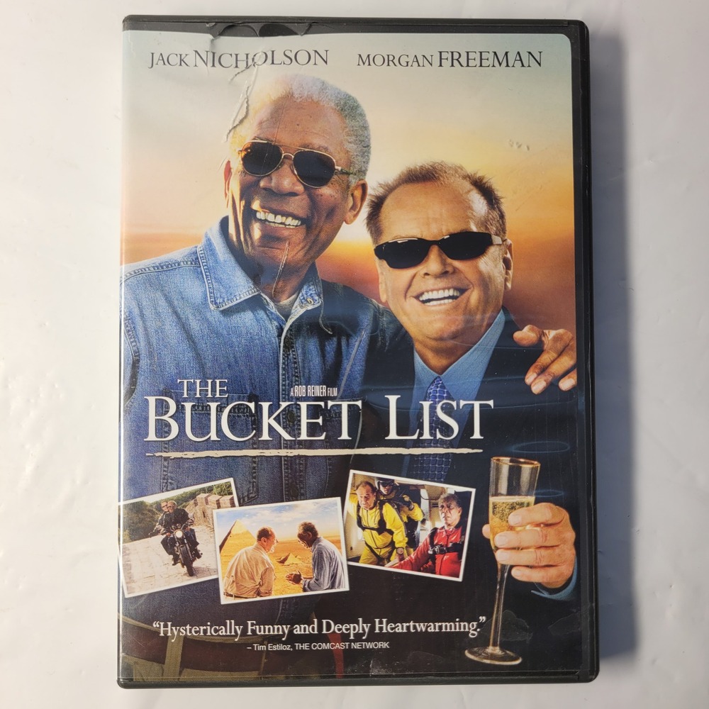 Warner Bros The Bucket List DVD Movie Jack Nicholson Morgan Freeman Widescreen
